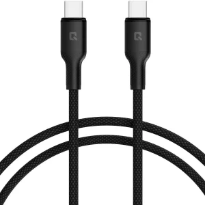 TUNIQ USB-C naar USB-C Kabel - 200cm - Snelle Oplaadkabel - Zwart