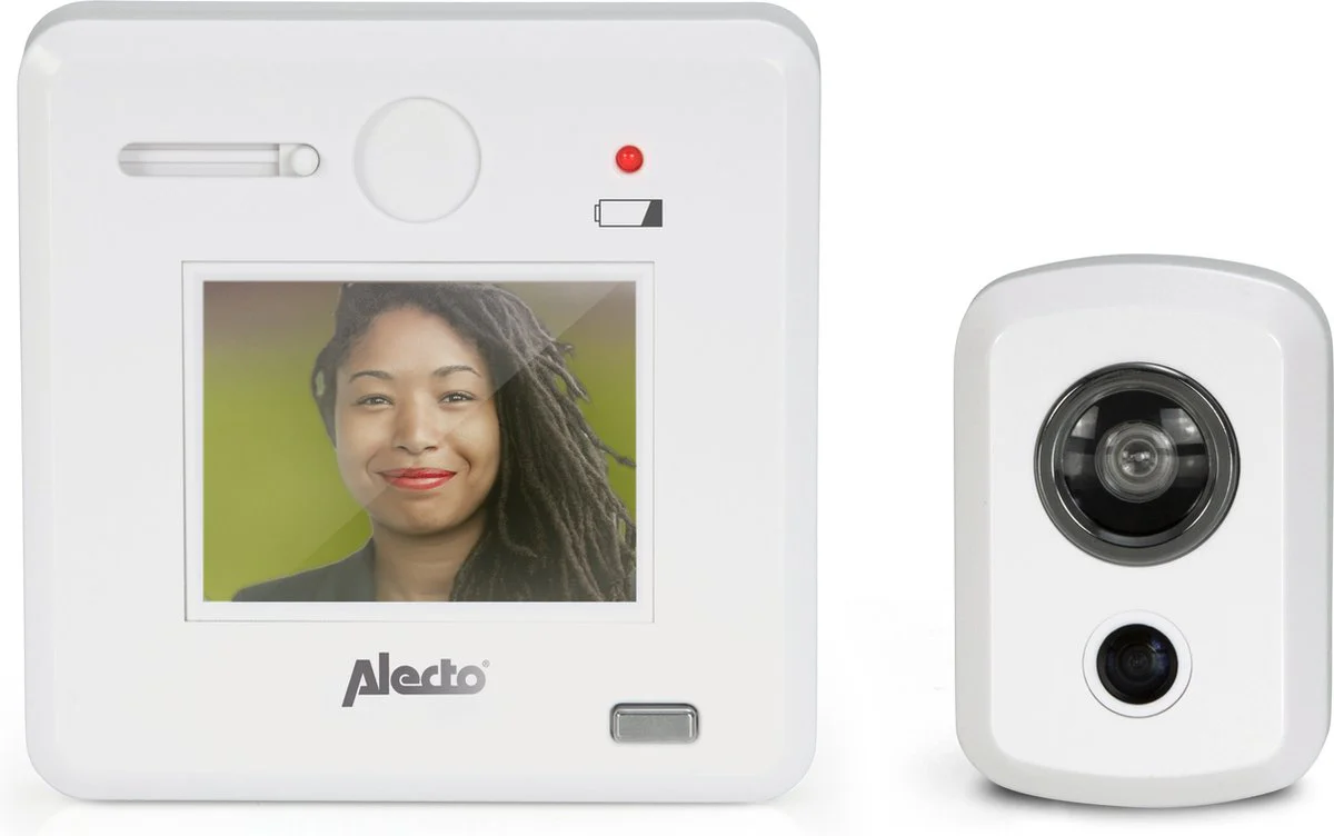 Alecto DC-700 Digitale deurspion met 2.4" scherm - Duidelijk zien wie er voor de deur staat • - Afbeelding 2
