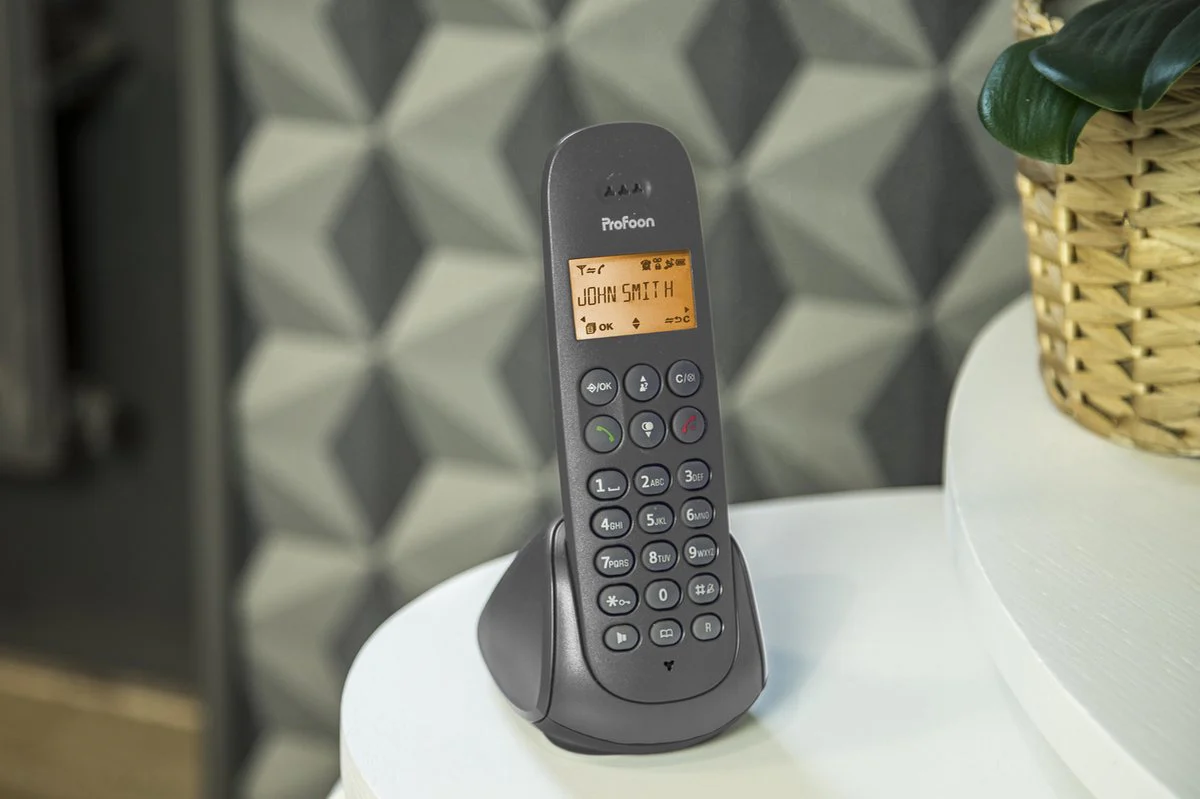 Huistelefoon senioren - Senioren telefoon - Vaste lijn - Zwart - Profoon PDX600 • - Afbeelding 7