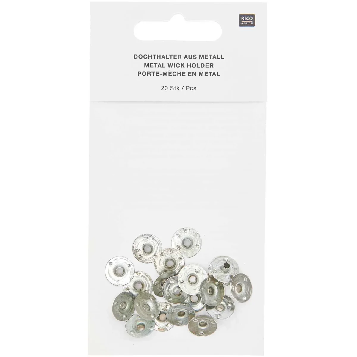 Metalen lonthouder 20 stuks - Afbeelding 2