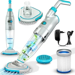 Zwembad stofzuiger - Zwembadstofzuiger - Zwembadreiniger - Wit - Tillvex®