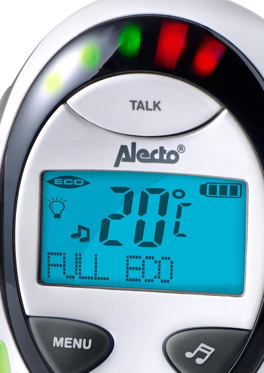 Alecto DBX-88 LIMITED - Full Eco DECT Babyfoon met Display - Antraciet - Afbeelding 5