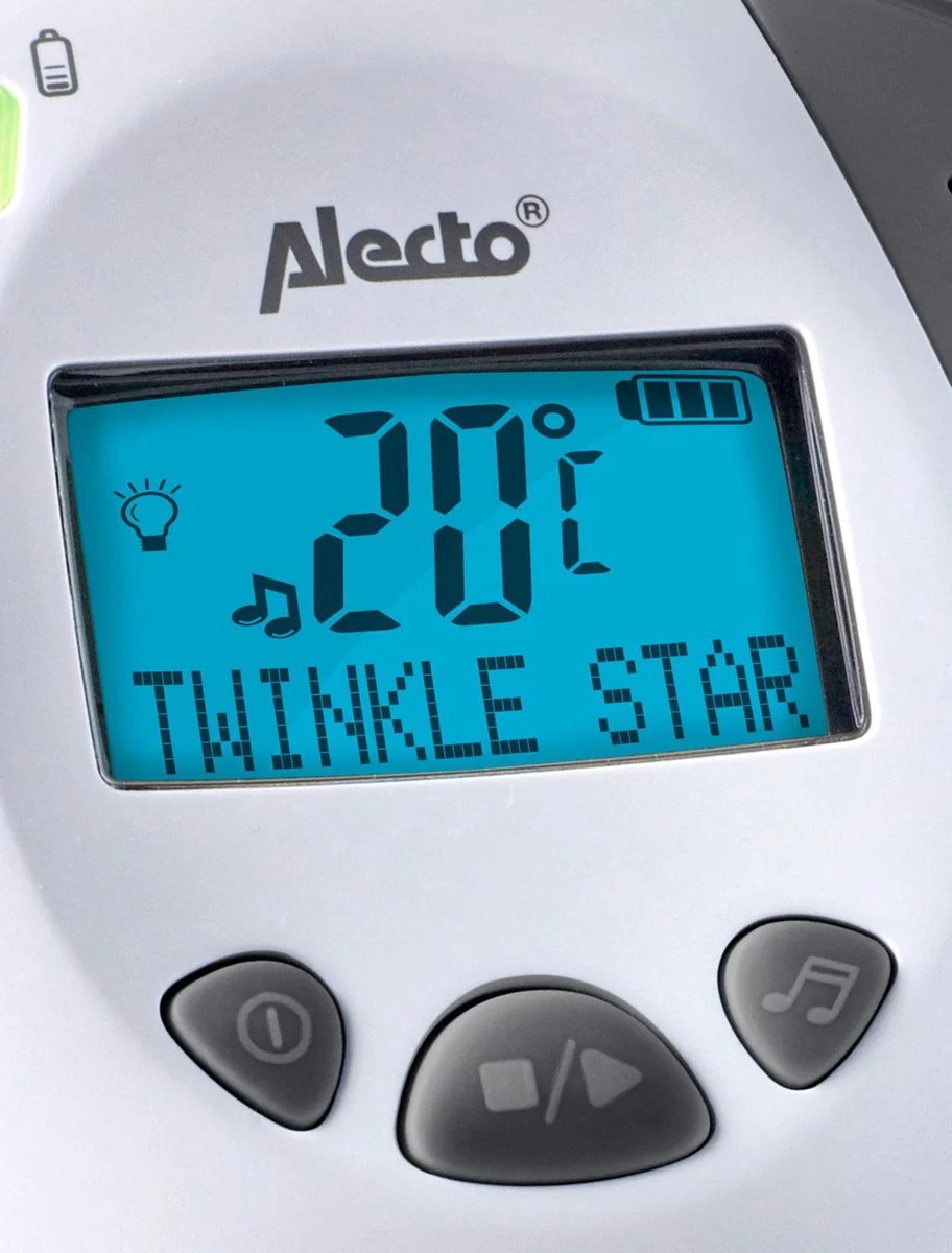 Alecto DBX-88 LIMITED - Full Eco DECT Babyfoon met Display - Antraciet - Afbeelding 4