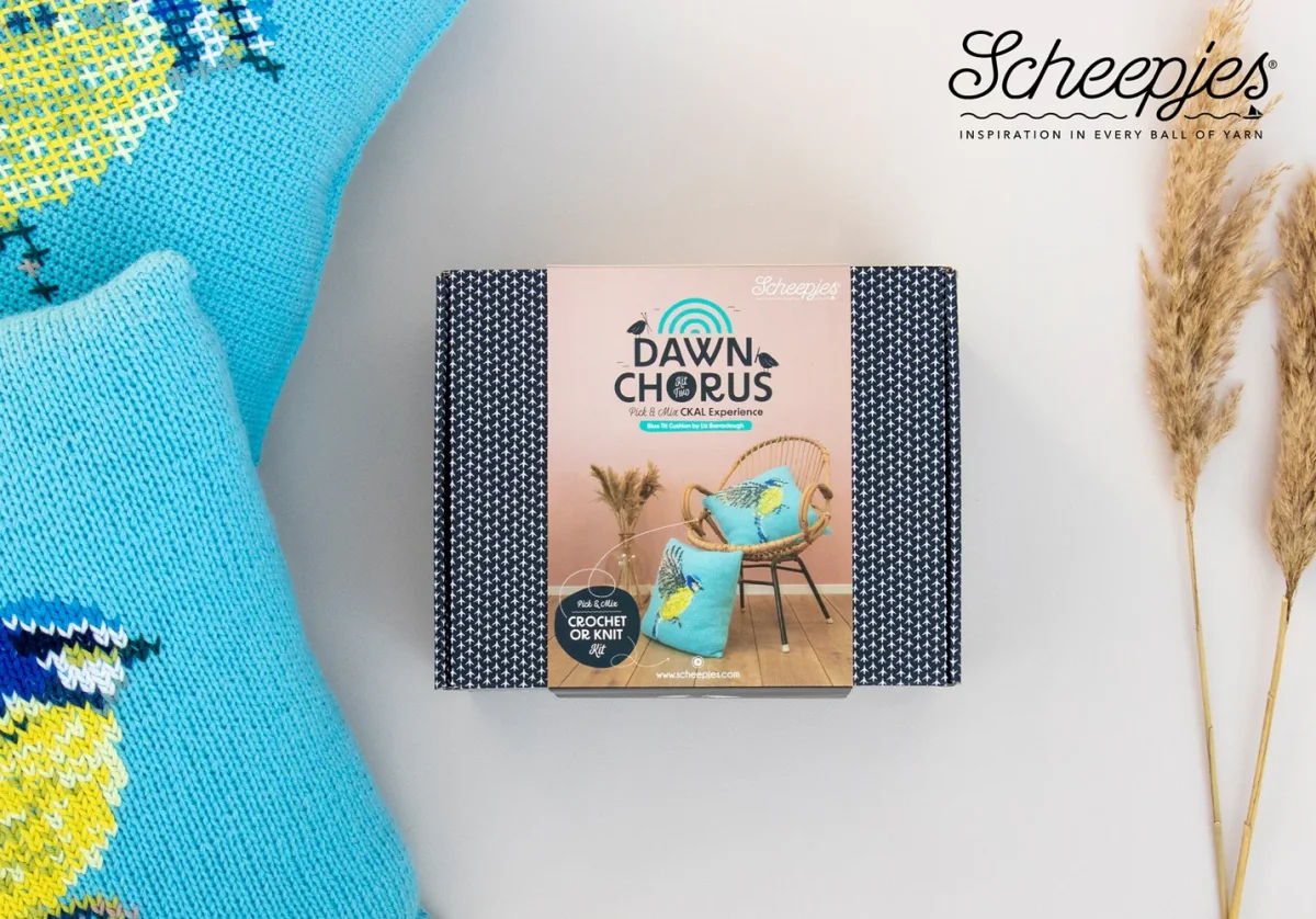 Scheepjeskit CKAL - Blue Tit Cushion - Afbeelding 6