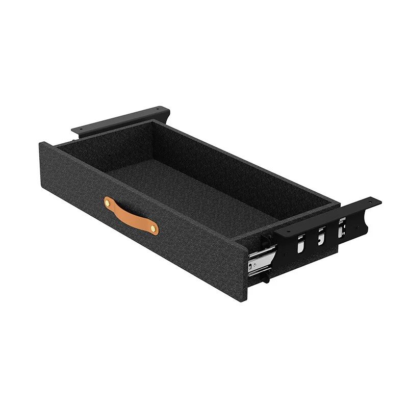 Bureaulade - Lade onder het bureau - 51x21x8 cm - Zwart - S03 - FLEXISPOT - Afbeelding 2