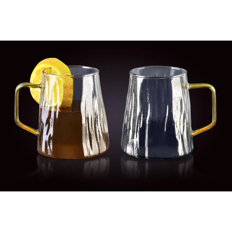 Affekdesign Gletsjerglazen Mok - 480ml - Set van 2 - Theeglas - Sapglazen - Afbeelding 3