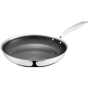 Cheffinger Koekenpan - 20cm - RVS - Honingraat - Inductie