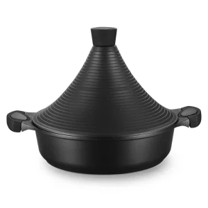 Ferveo Yasmina Tajine - 28cm - Zwart - Inductie
