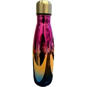 MONOO Waterfles - 500ml - Paars/Blauw/Oranje - Drinkfles - BPA Vrij - RVS